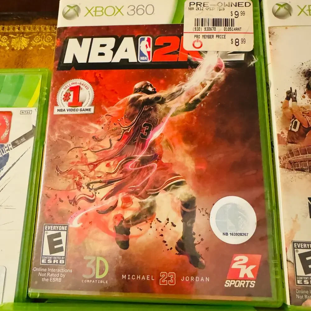 Set of 5 XBOX 360 Video Games Madden NHL FIFA SOCCER NBA Olympic Vancouver